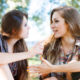 two girlfriends outdoor