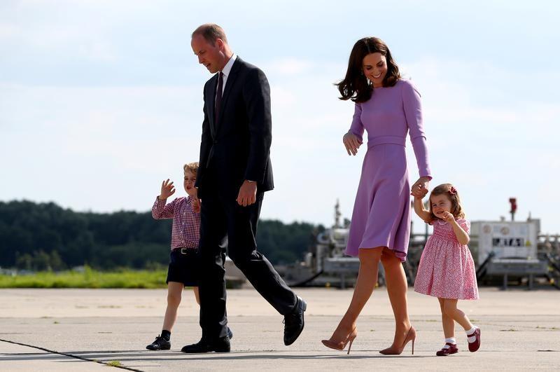 Britain's Prince William and his wife Catherine, Duchess of Cambridge visit Hamburg
